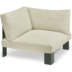 Serax Modulsofa Eckelement 91 cm, sandfarben