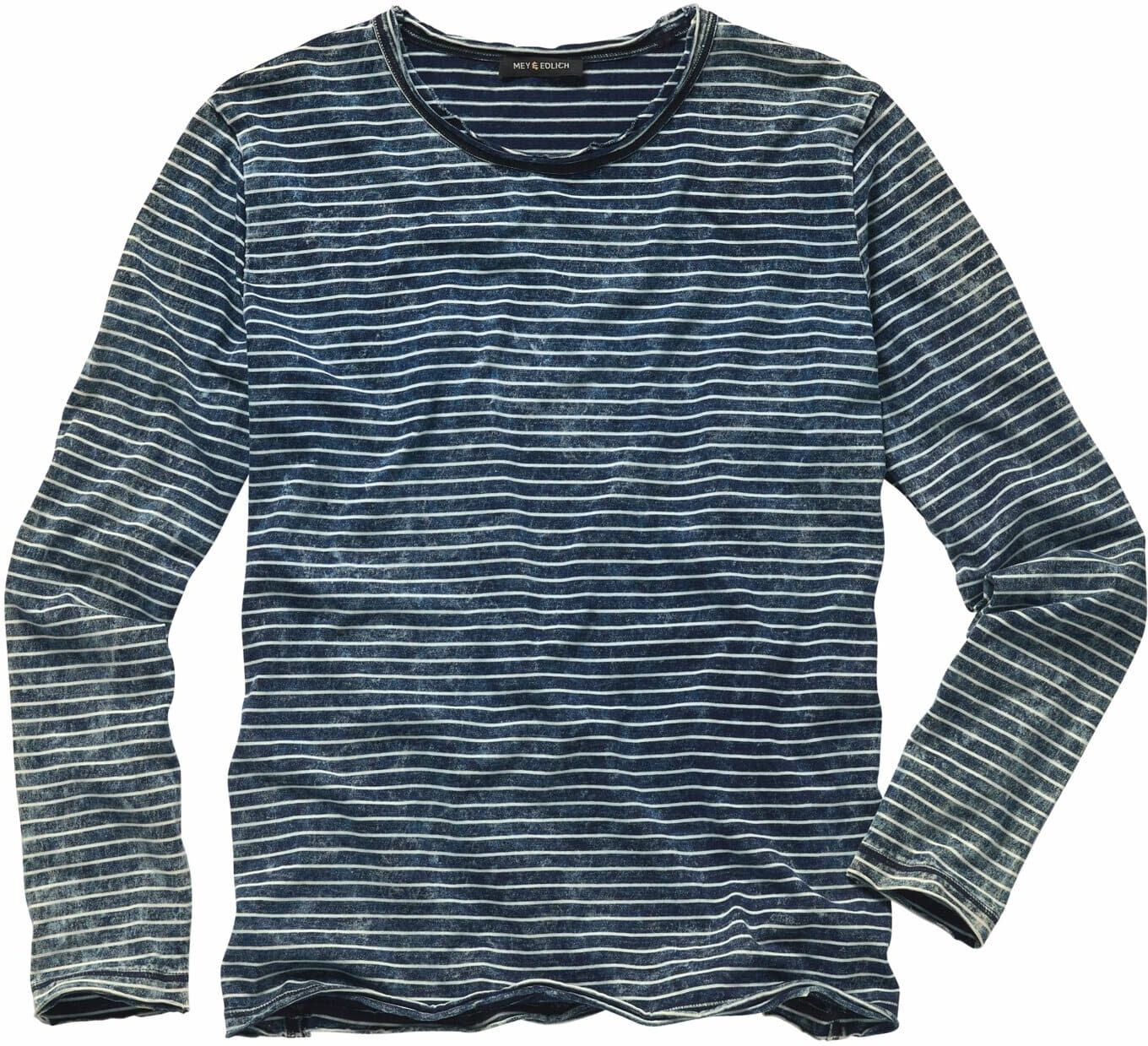 Mey & Edlich Nicht-so-laut-Longsleeve Blau 3XL