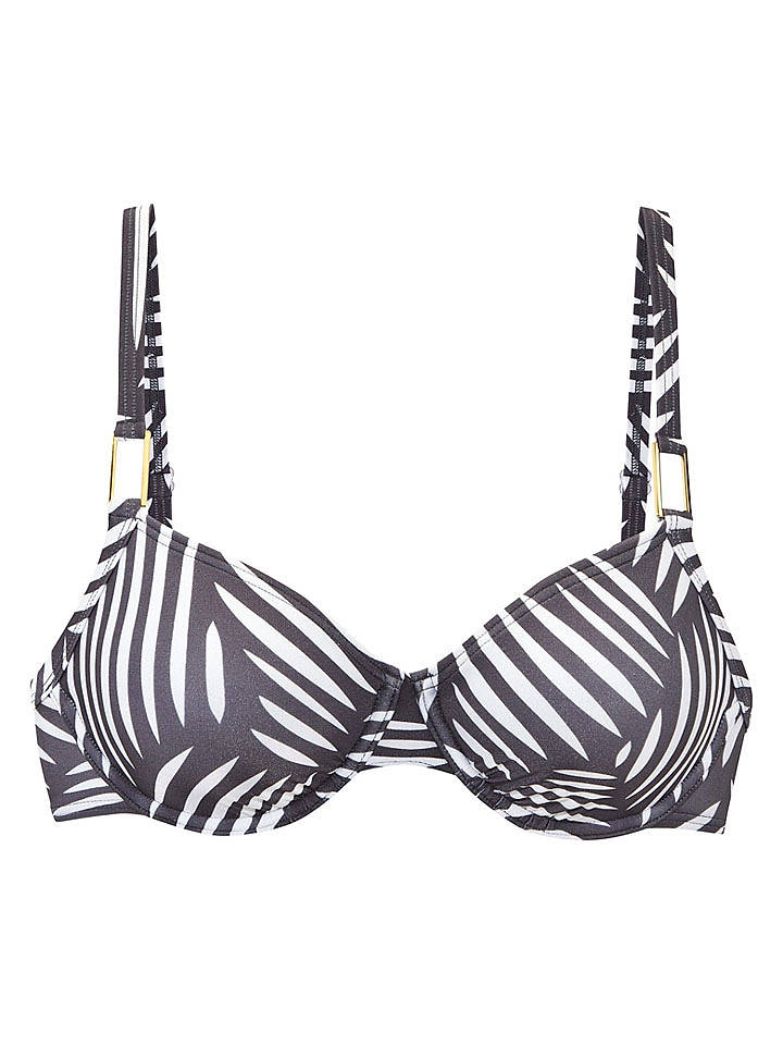LASCANA Bikini-Oberteil in Schwarz - 38B-Cup