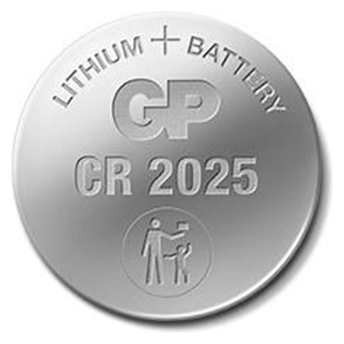 GP Batteries Lithium CR2025, Single-use battery, CR2025, Lithium-Manganese Dioxide (LiMnO2), 3 V, 4 (4 Stk., CR2025, 165 mAh) (103380)