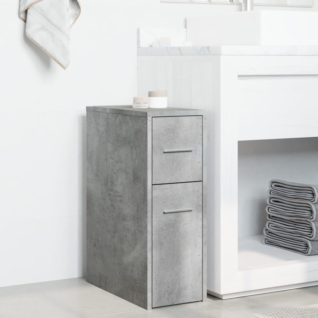 17 Stories Rondle Accent Chest Concrete Grey