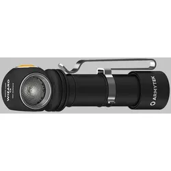 Armytek Wizard C2 Magnet USB Taschenlampe und Stirnlampe 3in1 mit Magnethalterung akkubetrieben (weißes Licht)