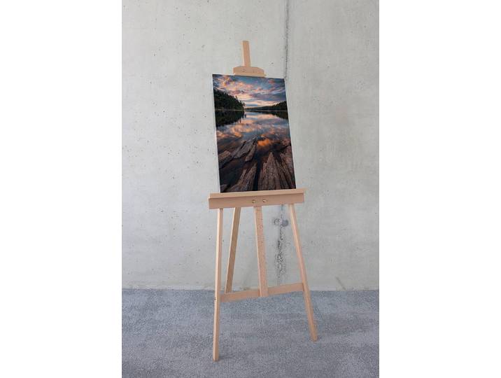 Impression sur toile Swedish Structures Intissé de qualité allemande 155 g/m² tendue sur du bois massif de pin de haute qualité de 2 cm