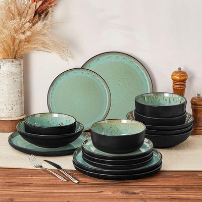 vancasso Amber Stoneware Dinnerware Set Service for 4