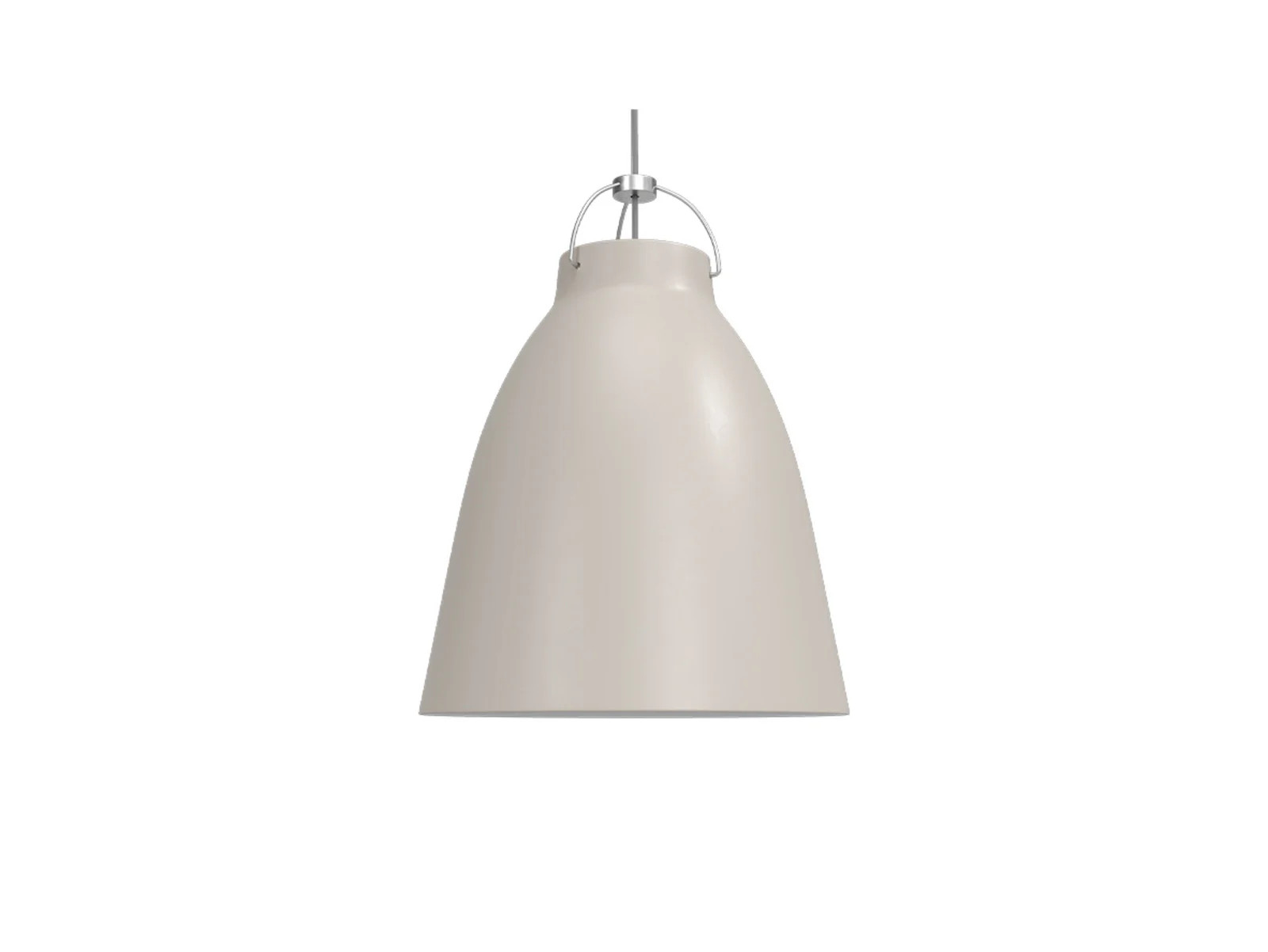 Fritz Hansen Caravaggio P3 Hanglamp - Matt Warm Grijs - Metaal