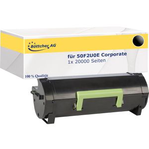 kompatibel für Lexmark 50F2U0E Corporate, Kompatibler Toner , 20000 Seiten, schwarz