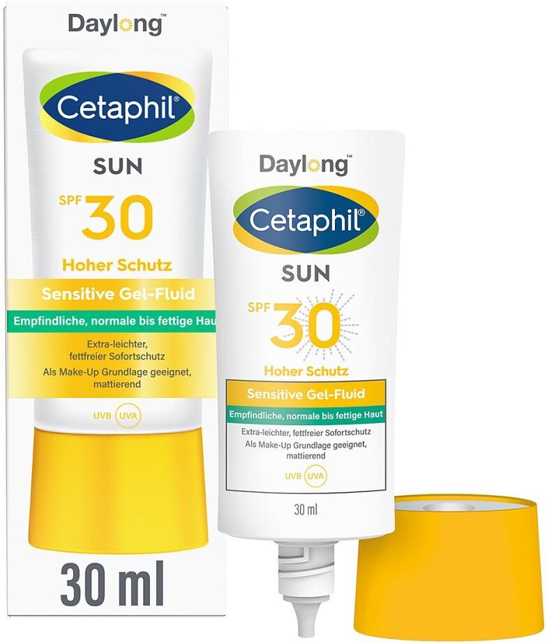 Cetaphil Sun Daylong SPF 30 Sensitive Gel-Fluid Gesicht 30ml