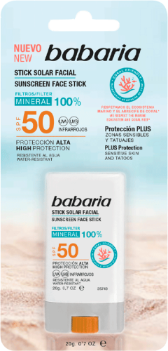 Babaria Solar Facial Stick SPF50 20 gr