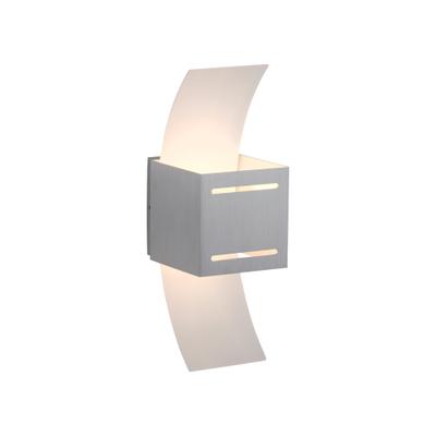 PAUL NEUHAUS Wandleuchte "ORMA", grau (aluminiumfarben), 1, H: 30cm, 1 Stk., Leuchten, Wandleuchte