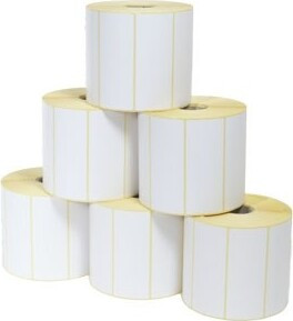 Zebra Z-Select 2000T Thermotransfer Etiketten, Permanent, 700 stuks per rol, 57 x 102 mm, Roldiameter: 127 mm, Kern: 25 mm