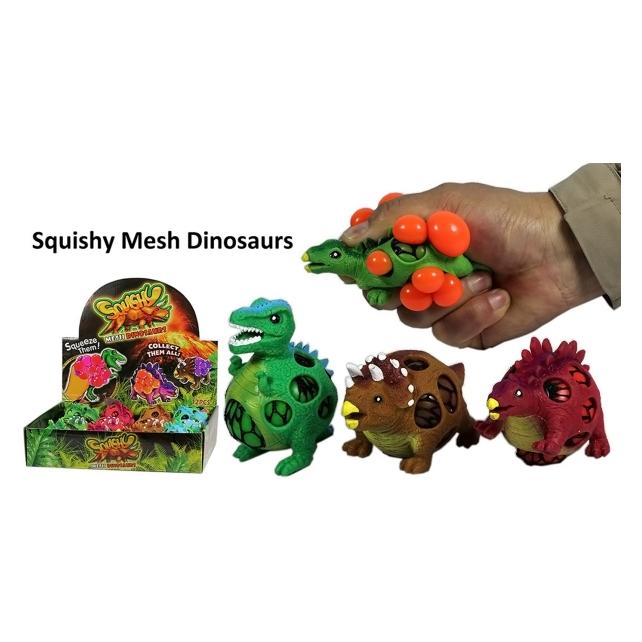 Magni Fun Trading Mesh Ball Dino - Sortiert, Preis Gilt für 1 Stück (4751)