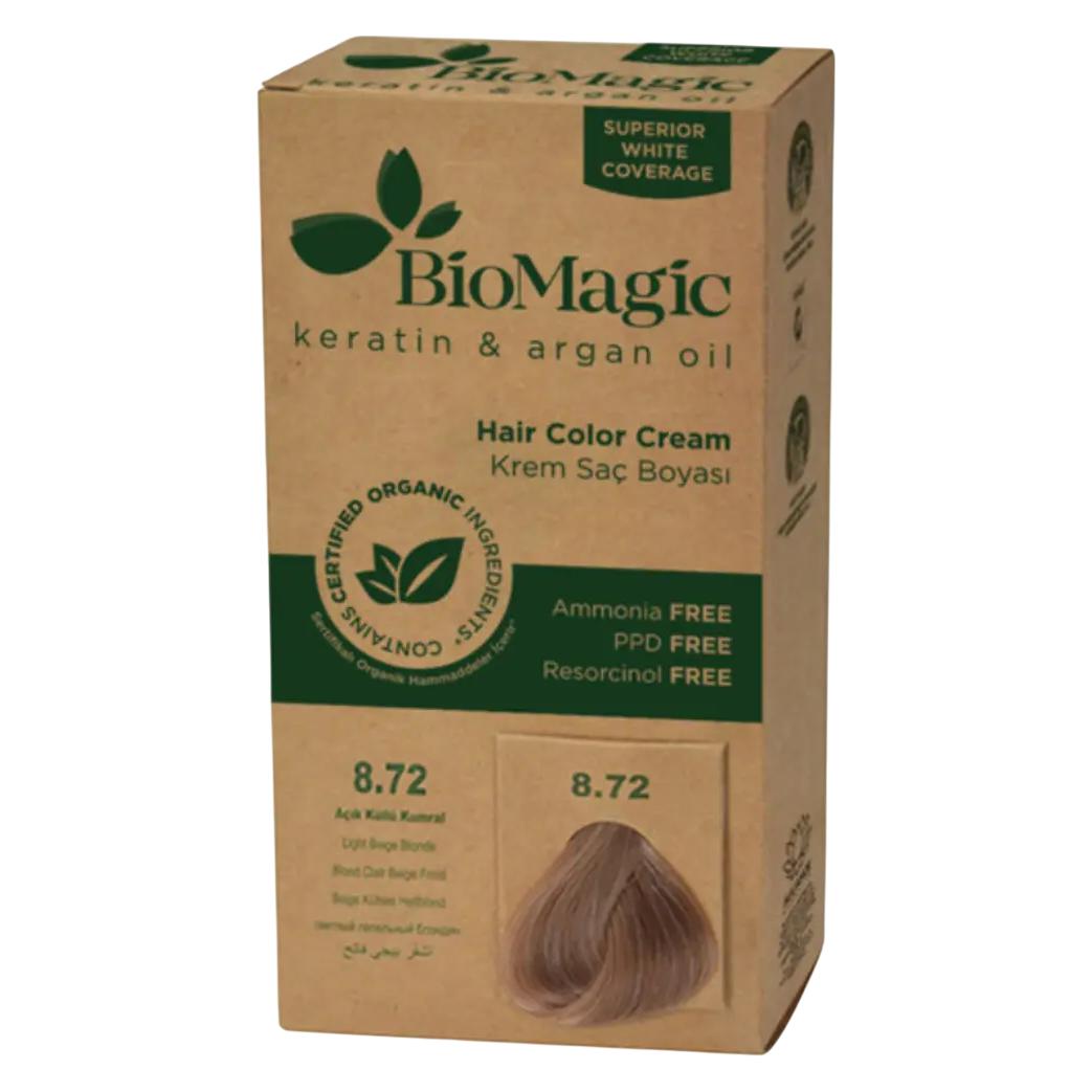 Biomagic Haarfarbe Licht Beige Blonde (8,72) 250 g - Biomagisch (8,72 Hell Beige Blond) (37731448)