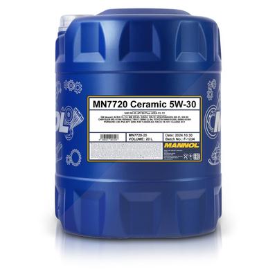 Mannol 20 L Ceramic 5W-30 [Hersteller-Nr. MN7720-20]