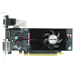 AFOX Karta graficzna - Radeon R5 240 4GB DDR3 128Bit Dual DP LP Single Fan (4 GB, DDR3), Grafikkarte
