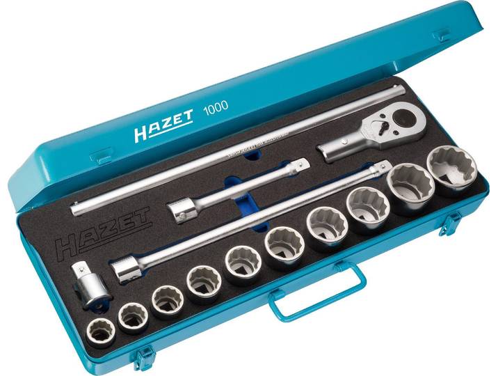 Hazet Bit set Metric 3/4 (20 mm) 15-piece 1000Z