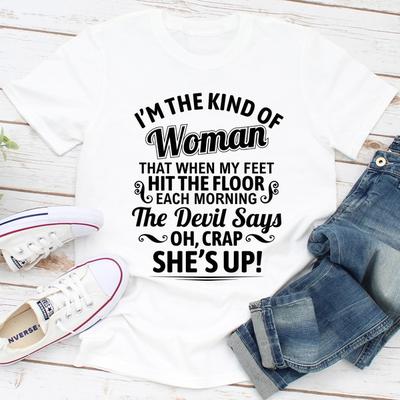 ForAllApparel I'm The Kind Of Woman White L