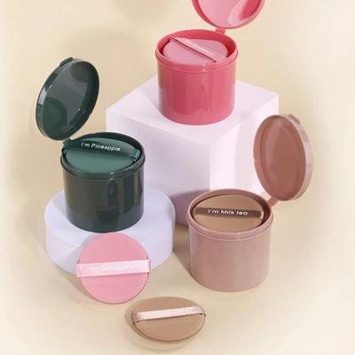 Uplift Essentials Cloud Touch 7PC Air Cushion Puff Set drop shaped Pink