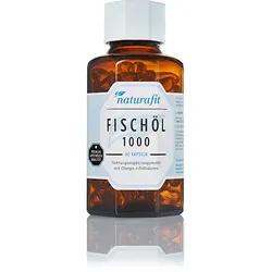 NATURAFIT Fischöl 1000 mg Kapseln 80 St