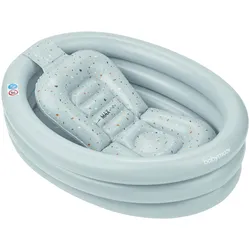 Babymoov Aufblasbare Badewanne AquaDots, blau