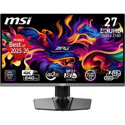 MSI MPG 272URXDE QD-OLED 4K Ultra HD Gaming Display 68,6 cm (27")