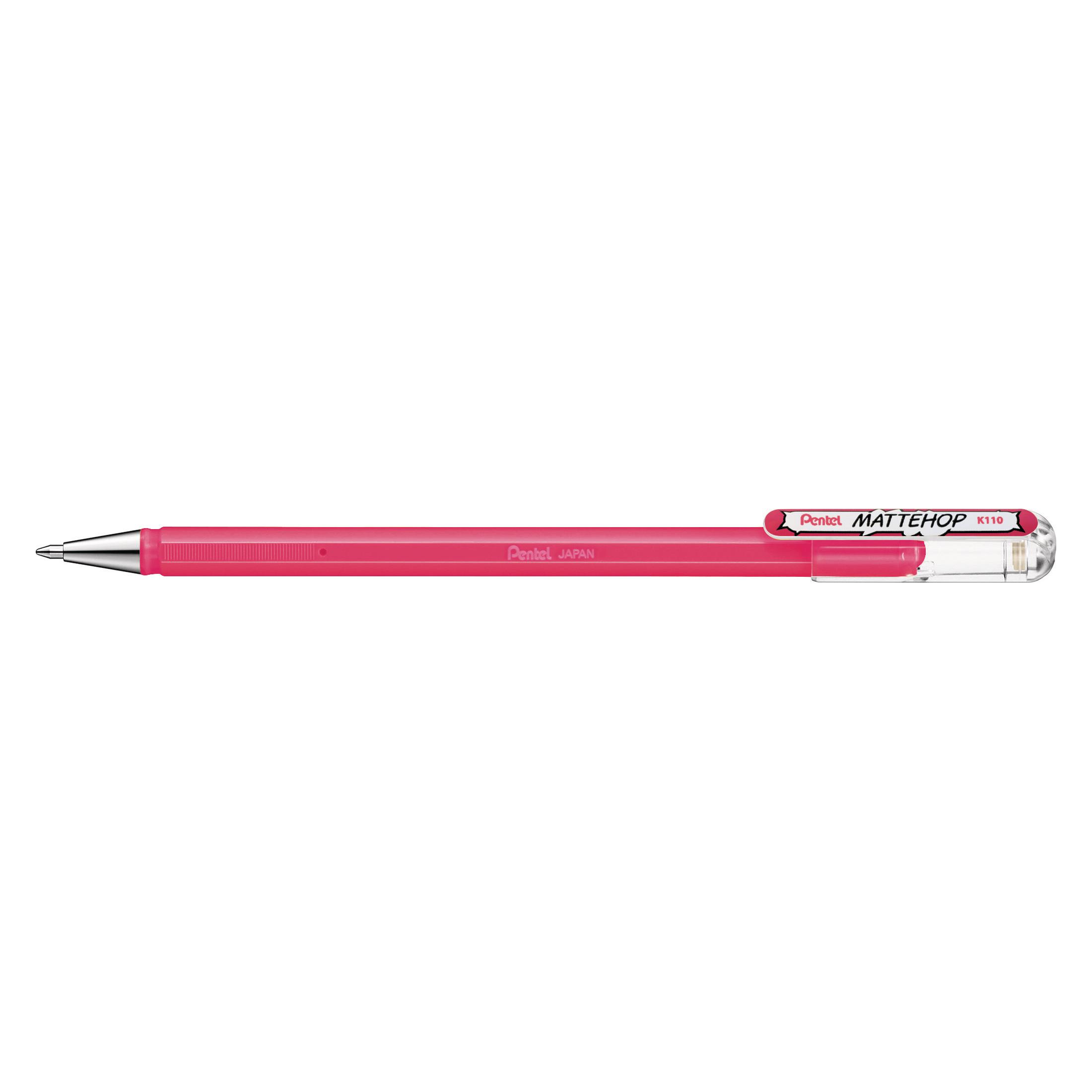 Pentel Gel-Tintenroller Mattehop (1x) (K110-VPX)