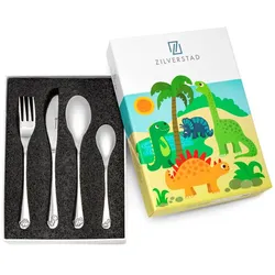 Zilverstad Kinderbesteck  Dino 18/10 4teilig