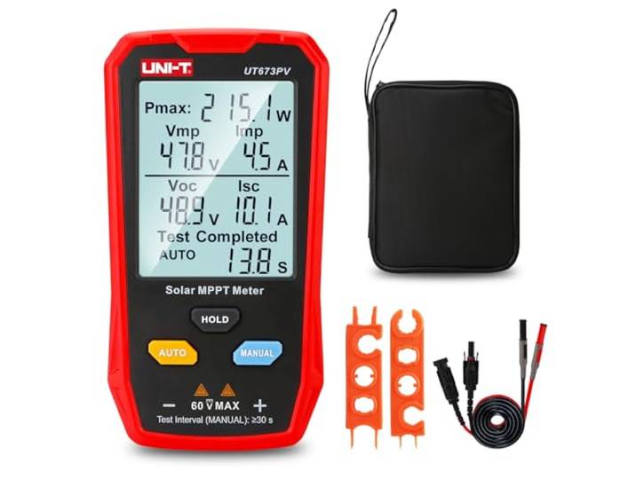 UNI-T Solar MPPT UT673PV Meetinstrument