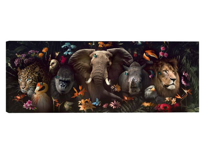 Wandbild 57x150 Wildlife Dream