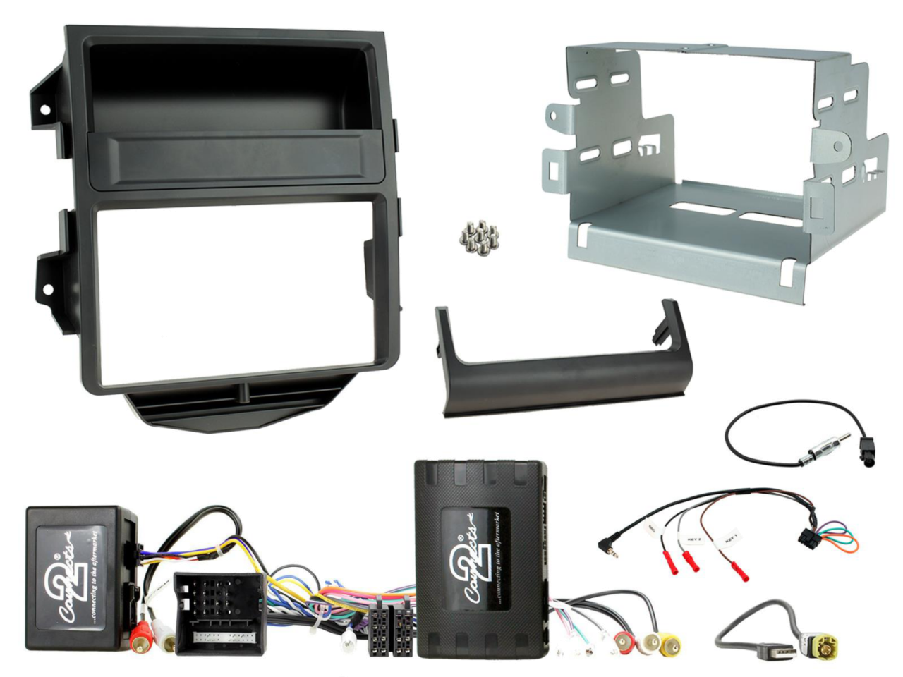 ACV Porsche 2-DIN Kit Macan 2014-16 MOST Soundsystem, Infodapter