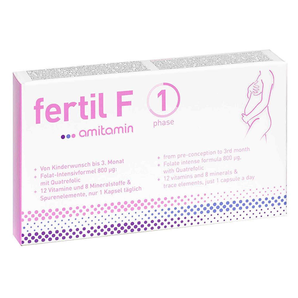 Amitamin fertil F phase 1 Kapseln 30 St