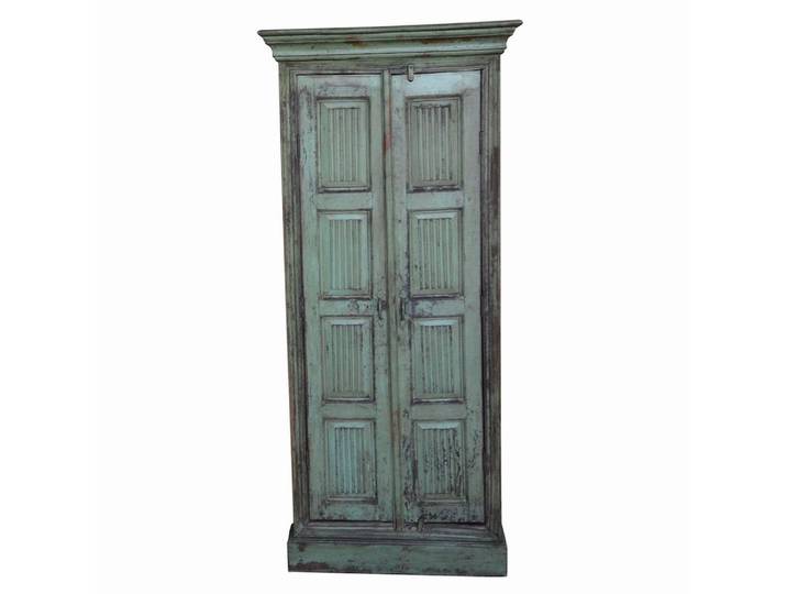 Luxury-Park-Direct Kommode Indien Rajasthan Mint grün vintage Schrank.Luxury Park