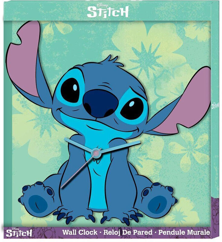 Horloge murale 25 cm Stitch - Kids Euroswan