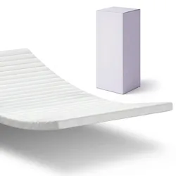 KALTSCHAUMTOPPER 60x120 cm – 5 cm Matratzentopper für durchgehenden Liegekomfort