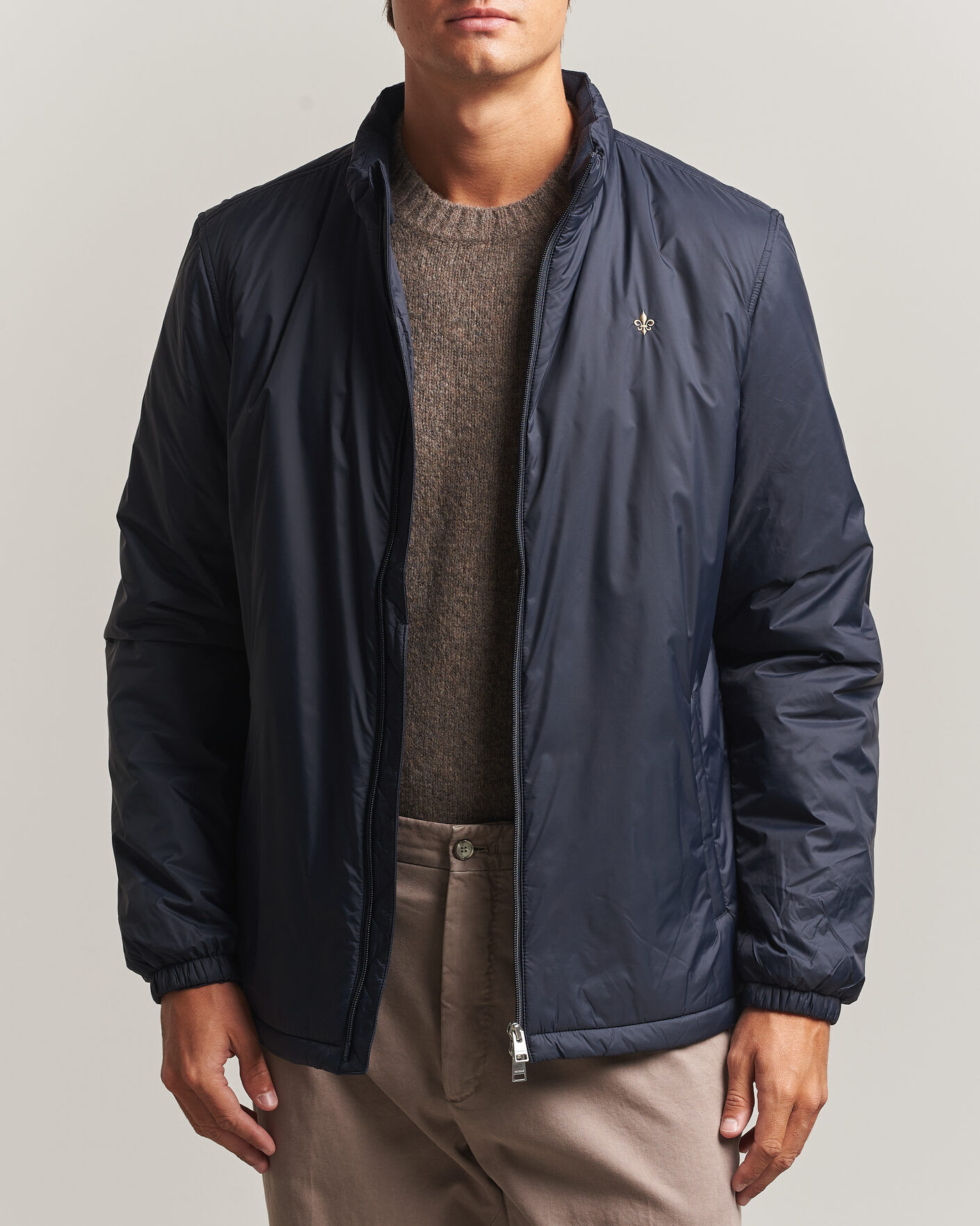 Morris Bradley Padded Jacket Blue men L Blå