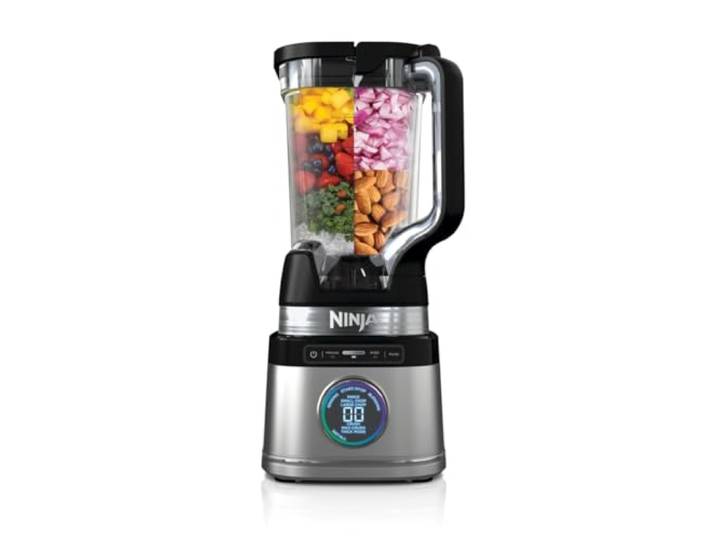 Ninja Detect Power Mixer Pro & Smoothie Maker, 1200 W, 2-L-Krug, Schwarz Max. Fassungsvermögen 1,9 L, kraftvoller Mixer für Smoothies, Gemüse hacken & Frozen Drinks mixen - TB201EU