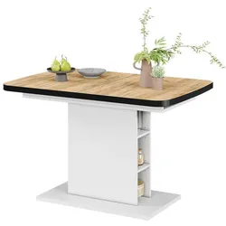 Vicco, Esstisch, Esszimmertisch Fenaro (120 x 120 x 77.30 cm)