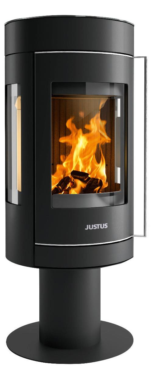 Justus Kaminofen | Meva | 5,5 kW | Top Glas