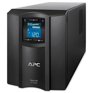 APC USV Smart-UPS SMC1500IC, 8 Ausgänge, Line-Interactive, LCD-Display, USB, 1500 VA, IEC C13
