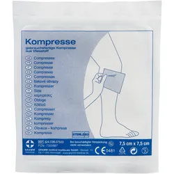 Kompresse steril 75 x 75 mm