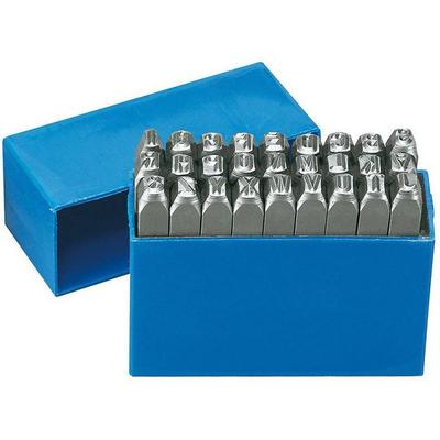 Gedore 8605220 Schlagbuchstabensatz Schrifthöhe: 6mm
