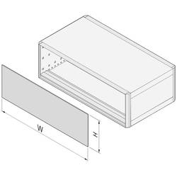 nVent SCHROFF 24572602 Frontplatte 2 Aluminium 1 St.