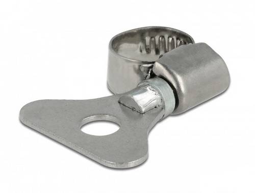 Delock 19570 Schlauchschelle Edelstahl, Kunststoff Bündel-Ø (min.) 8mm Bündel-Ø (max.) 12mm 10St.