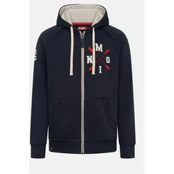 Derbe Sweatjacke Moin X Herren Dunkelblau Zip Hoodie GOTS