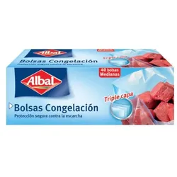 Albal Medium Triple Layer Freezing Bag 40 Units