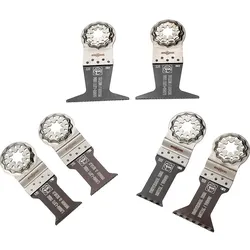 Tauchsägeblätter-Set FEIN 6-teilig Best of E-Cut Starlock Holz und Metall