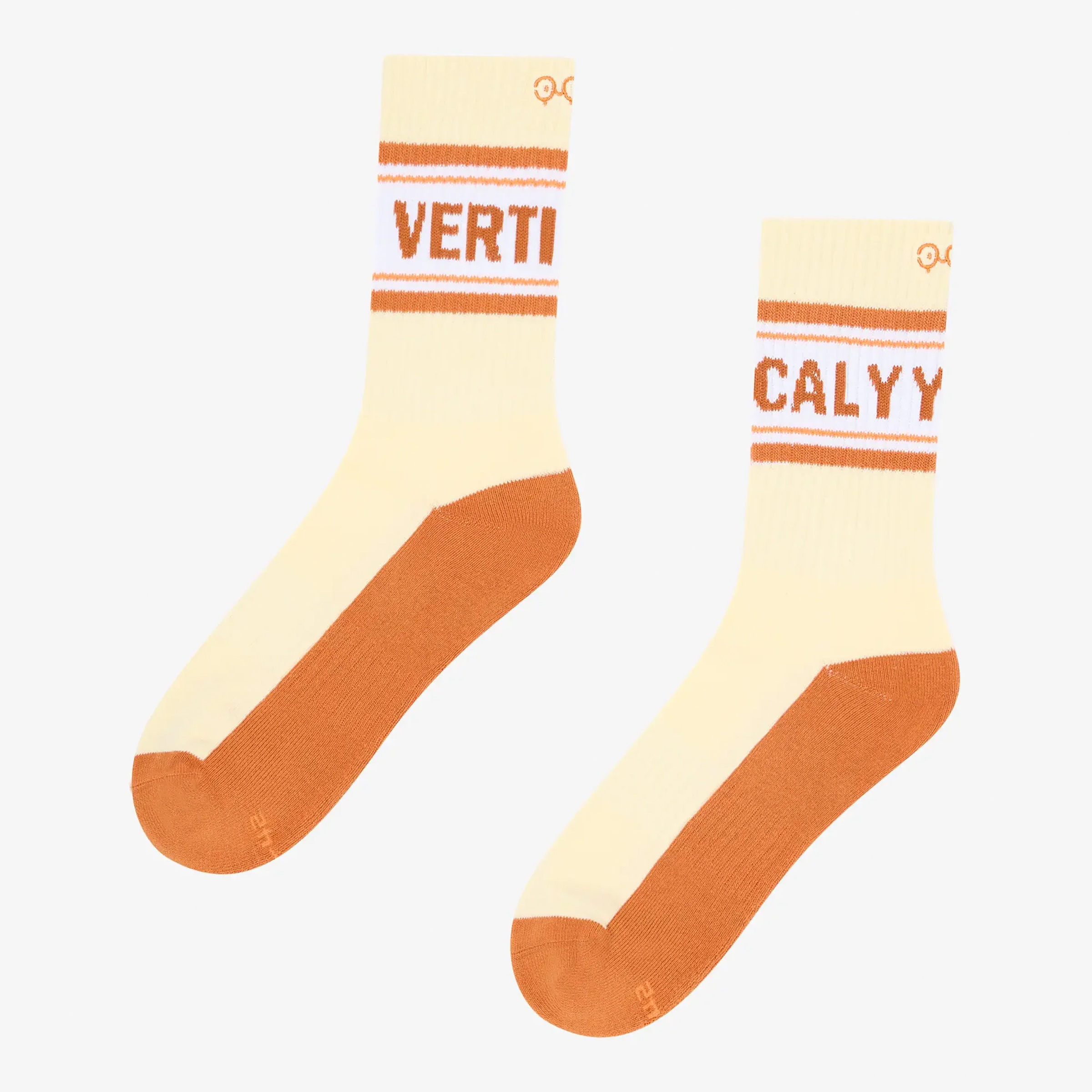 YY Vertical Old School Vibes Freizeitsocken beige Größe 35 Lifestyle