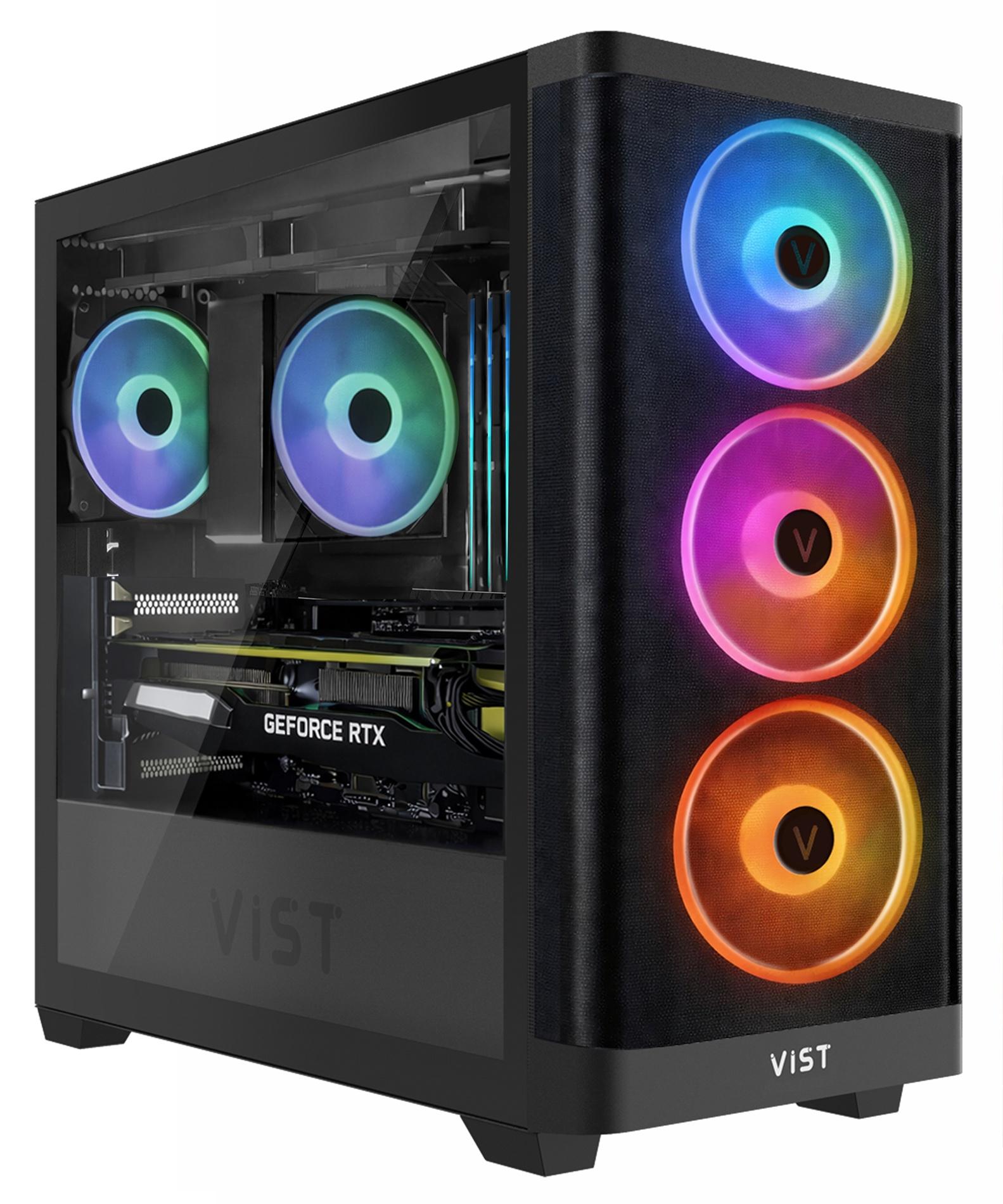 VIST RGB Ryzen 7 8700F 32GB RTX 5060 SSD 1TB nVme Win11