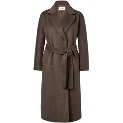Tchibo - Mantel aus Wollmix - Damen - Gr. 36 - braun