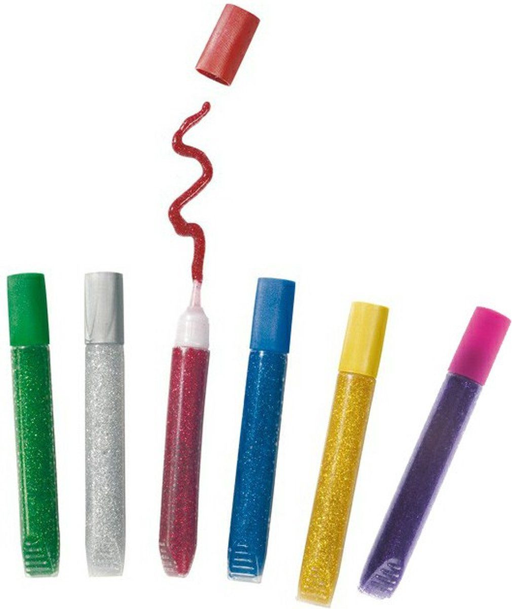 Stylex Glitterlijm voor knutselen - 10,5 ml