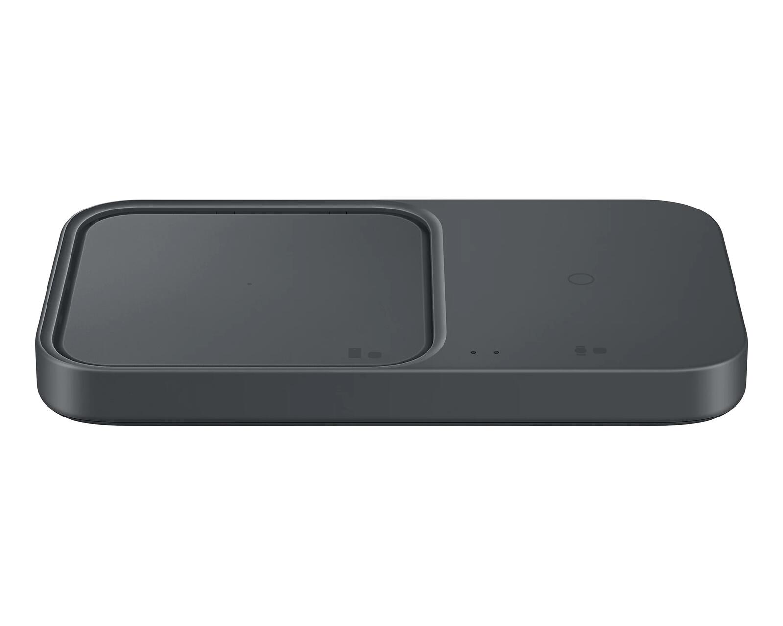Samsung Wireless Charger Duo EP-P5400 - Induktive Ladestation (Dark Gray) EP-P5400BBEGEU